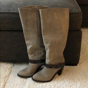 Cole Haan knee high heeled boots